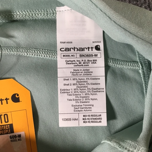 Carhartt Force Fitted utility leggings women’s size medium NWT - Picture 8 of 12